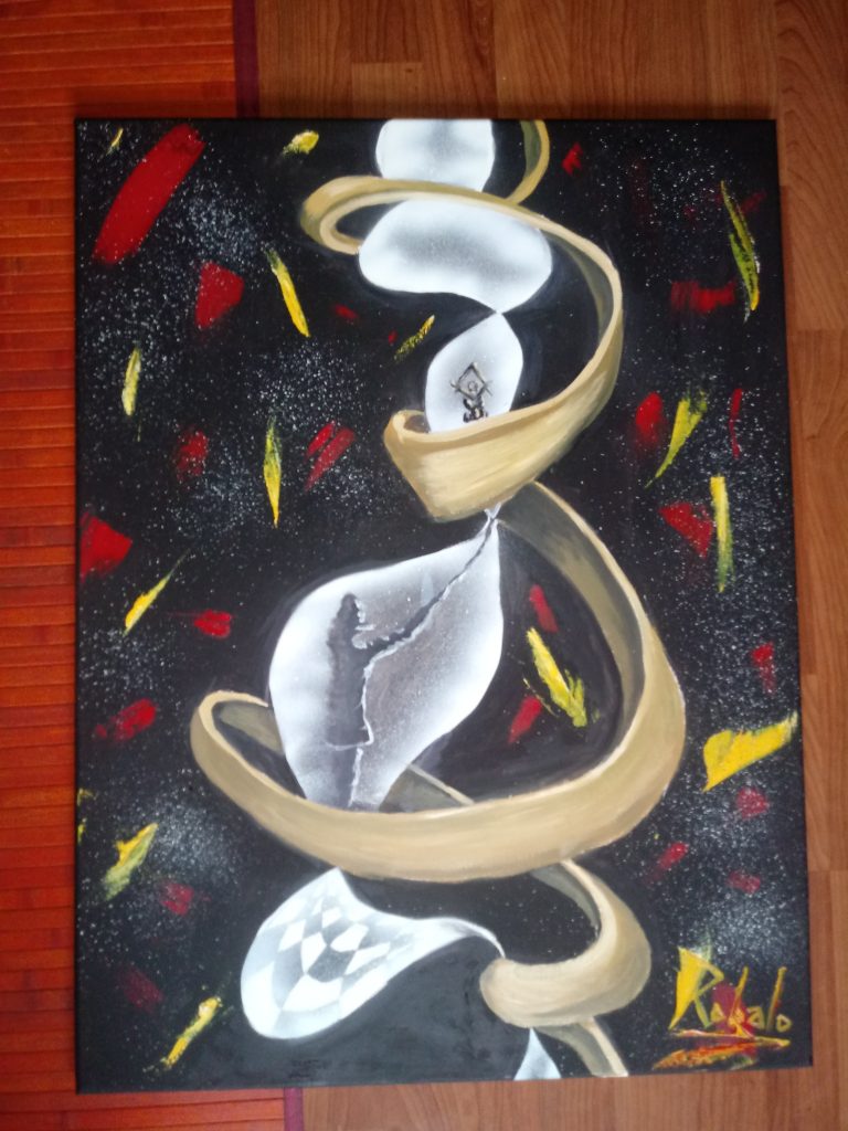 Oleo sobre lienzo
Dimensiones: 0,80 x 0,70 cm