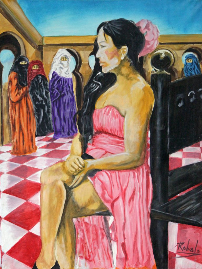 La Condenada
Oleo sobre lienzo
95 x 72 cm. Precio- 600 €