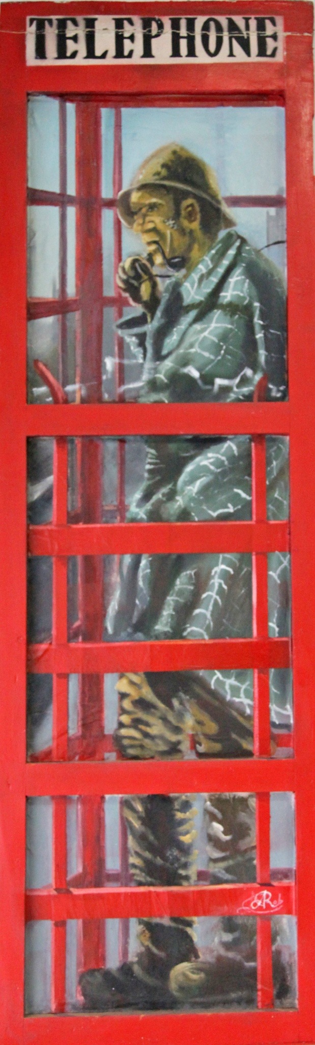 Llamada desde el nido
Oleo sobre lienzo
185 x 50 cm. Precio- 800 €