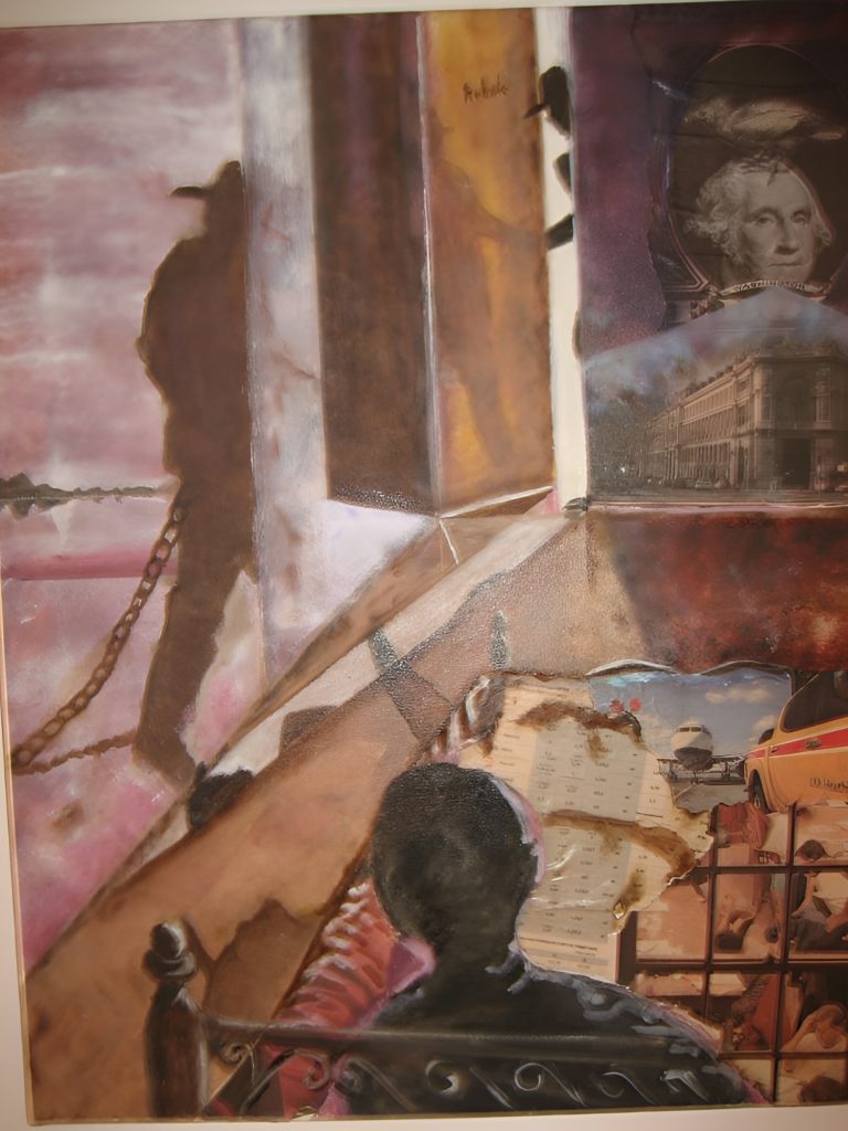 Situación Crítica
Collage & Oleo sobre lienzo
65 x 54 cm- Precio- 200 €